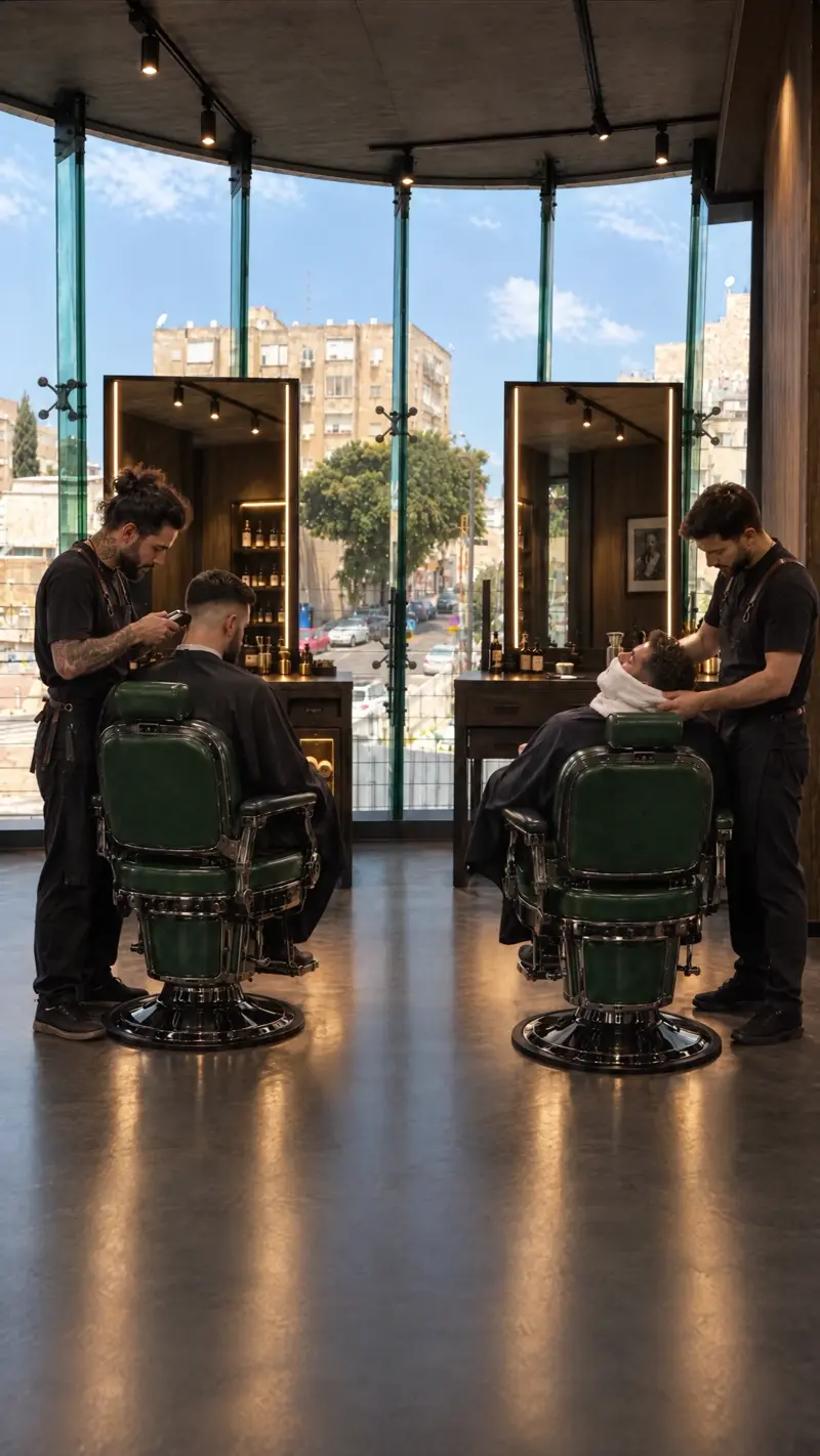 Un dégradé au fauteuil de Talent Barber